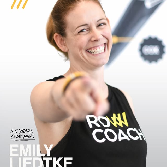 Meet Emily Liedtke, Row House Highlands Ranch coach of 3.5 years.

For her, it starts w…