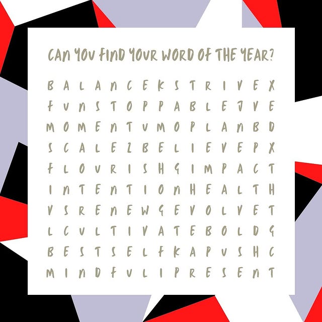 So many great words! What word speaks to you? 🧐#unstoppable #intention #bestself #heal…