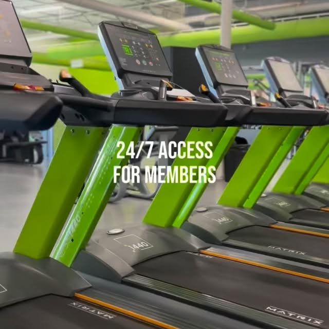 Thinking about starting your fitness journey? Take this as your sign.

With 24/7 access…