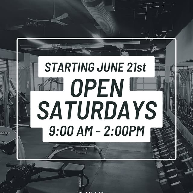 🎉 New Saturday Hours at Shiloh Fitness! 🏋️‍♂️💪
Starting June 21st, we’re open on Sat…