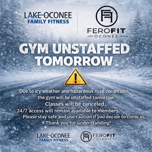 ❄️ Weather Update ❄️
Due to icy weather and hazardous road conditions, Lake Oconee Fami…