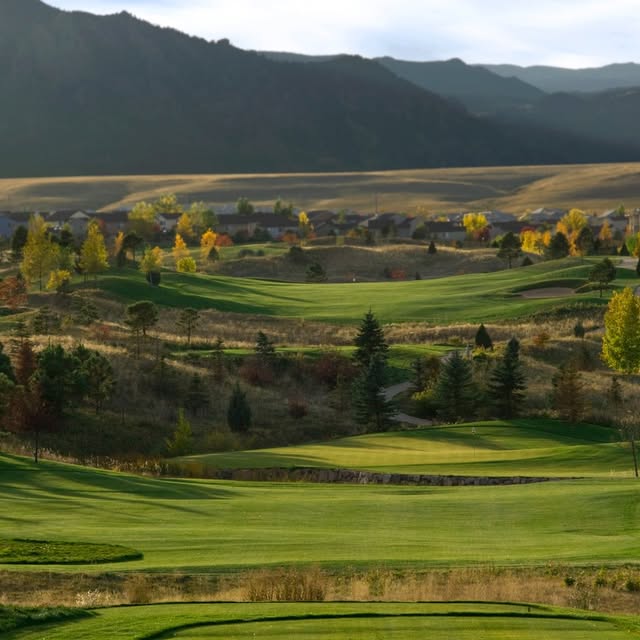Fairways framed by Colorado’s best views. Golf at @omniinterlocken comes with scenery t…