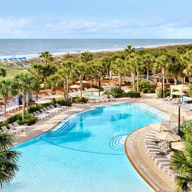 Nothing but blue skies and island vibes today at the Omni Hilton Head 🌞
