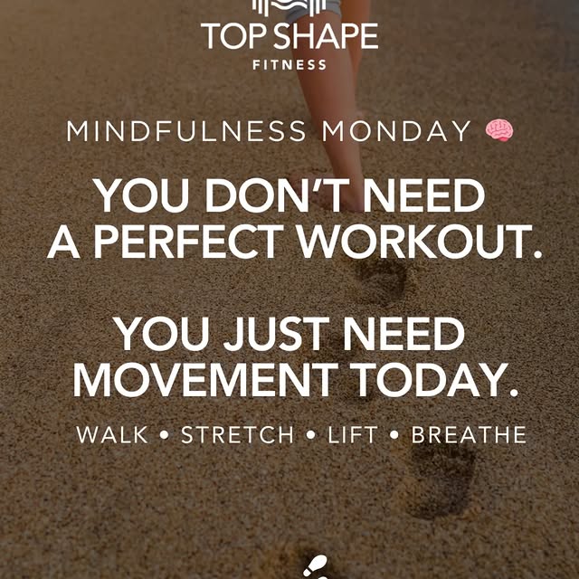 Mindfulness Monday reminder:
Movement doesn’t have to be intense to be meaningful.

Som…