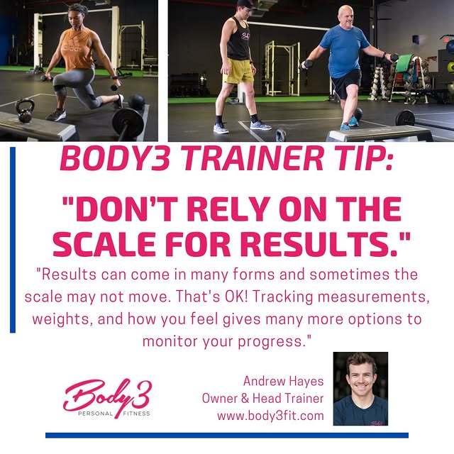 The scale is only ONE tool to track progress, not THE tool!