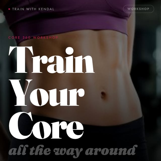 I built this workshop because I kept seeing the same thing — people training their core…