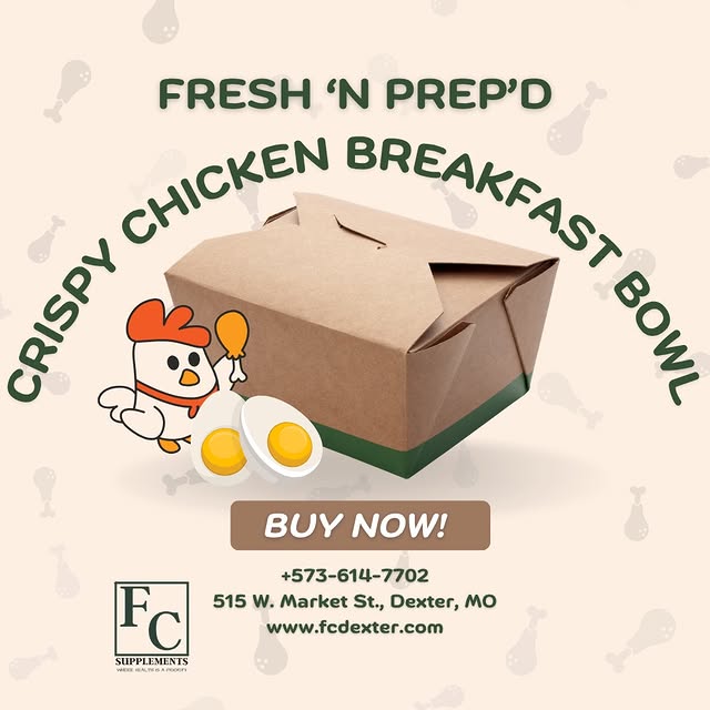 The perfect balanced breakfast, fresh never frozen, and ready to heat & eat! This delic…