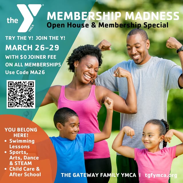 Join us for Membership Madness March 26-29!  YMCA Open House and Membership Special htt…