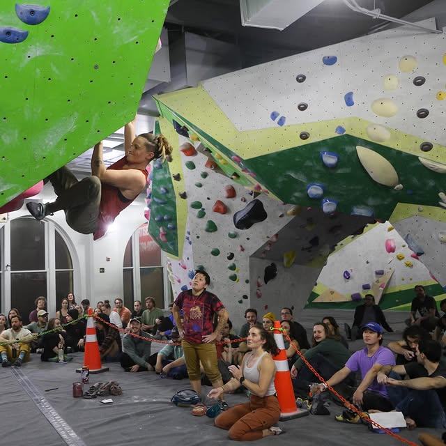 Bouldering League is back and runs from 4/13-5/21 🔥 Register by 3/29 at the link in bi…
