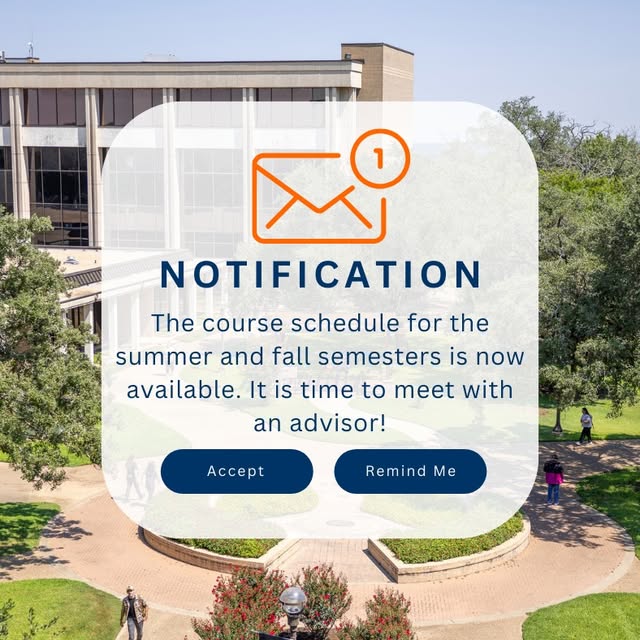 Summer & Fall Course Schedules Now Available!

The course schedules for the summer and …