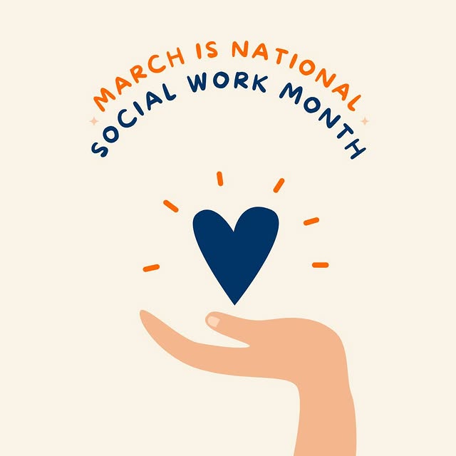 March is National Social Work Month 💙

This year’s theme, “Uplift. Defend. Transform.”…