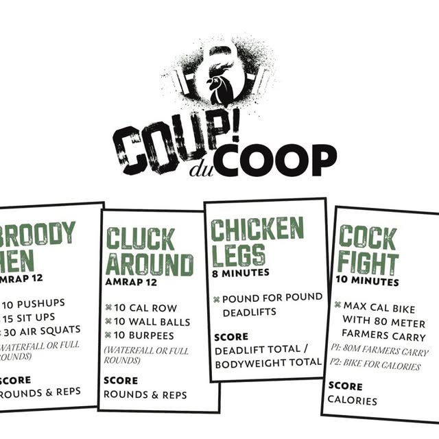 🐓💪 Coup du Coop is coming in hot! 💥

Are you ready to peck your way through push-ups…