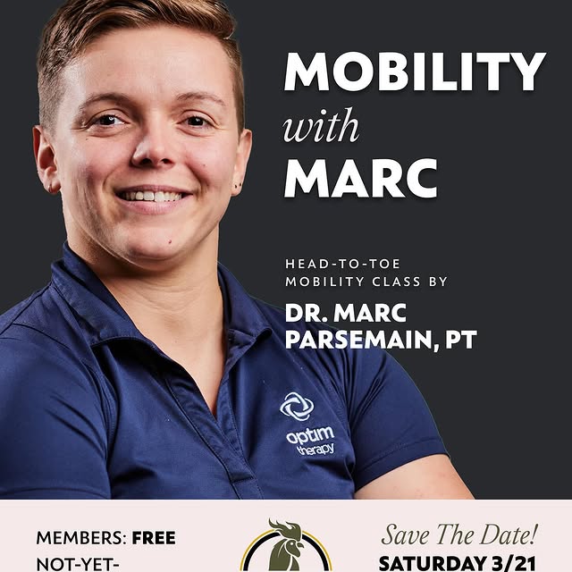 Move better. Feel better. Lift better. 💪

Join us for Mobility with Marc — a head-to-t…