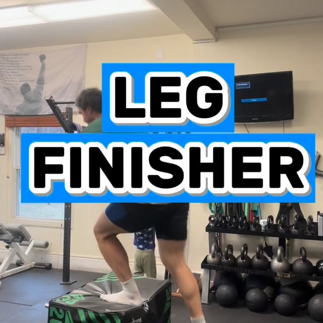 LEG FINISHER 🔥 (My go-to for YEARS)

This one never leaves my rotation… simple, effect…