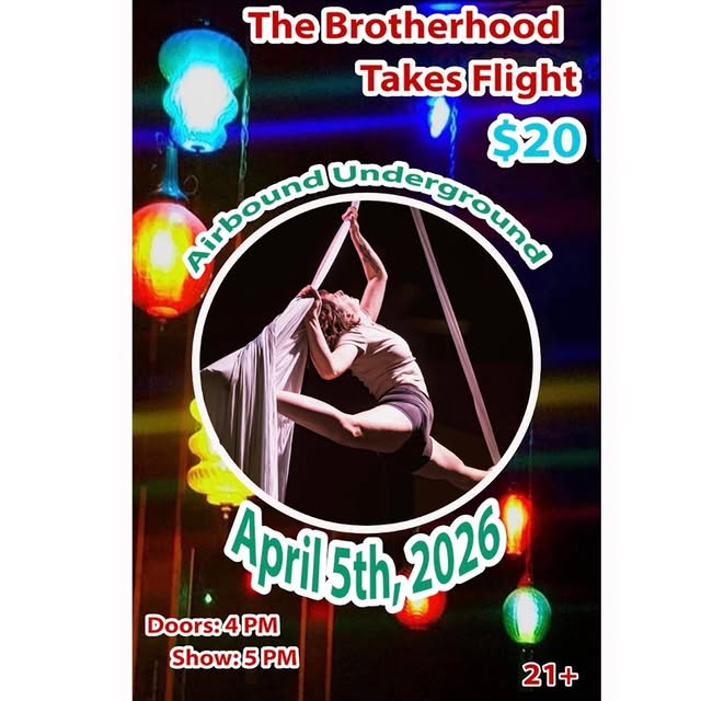 Next @brohotakesflight is April 5th! Come celebrate spring with us.