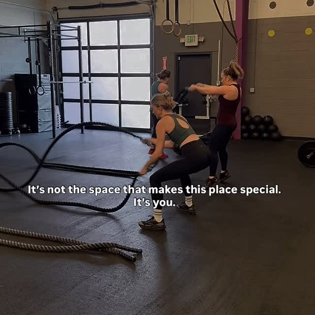 We might provide the walls, the equipment, and the programming, but YOU bring the energ…