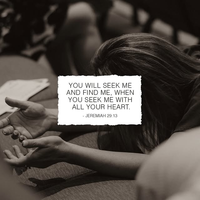 Come seek the Lord with us tonight 🕊️
Tuesday Night Prayer Service at 6:30 PM