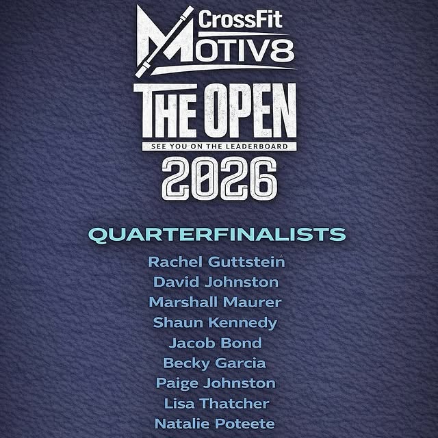 The 2026 CrossFit Open was one to remember.

We’re proud of everyone who showed up, sup…