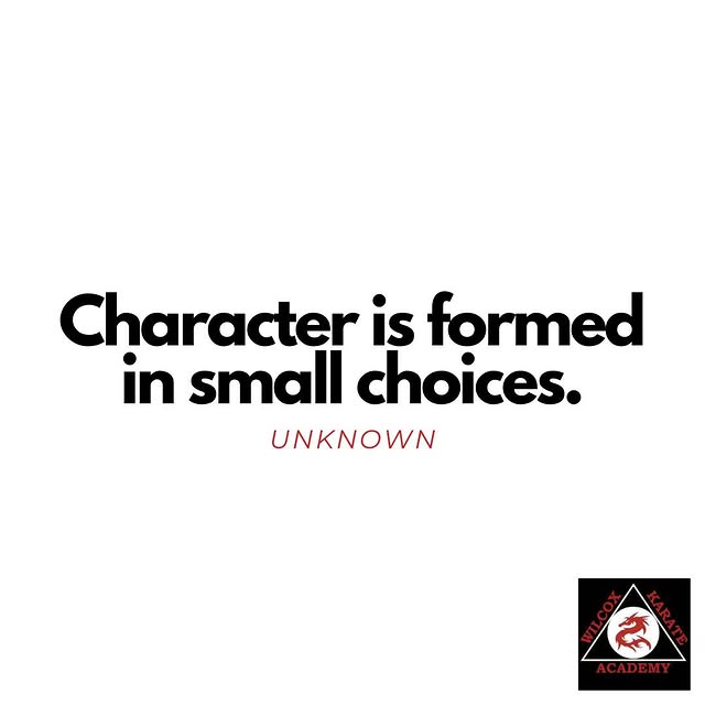 Respecting instructors. Encouraging teammates. Finishing what they start.
Those little …