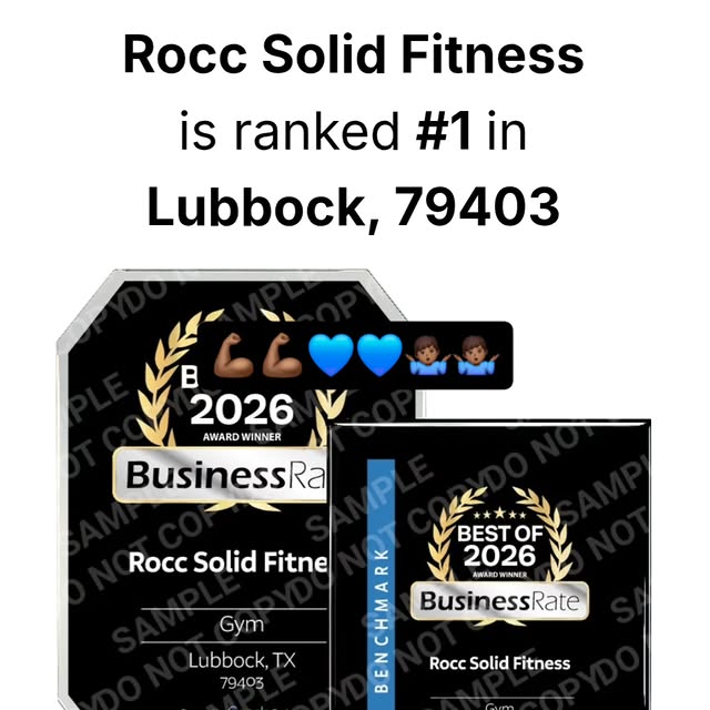 #ROCCSOLIDFITNESS 💪🏾💪🏾💪🏾