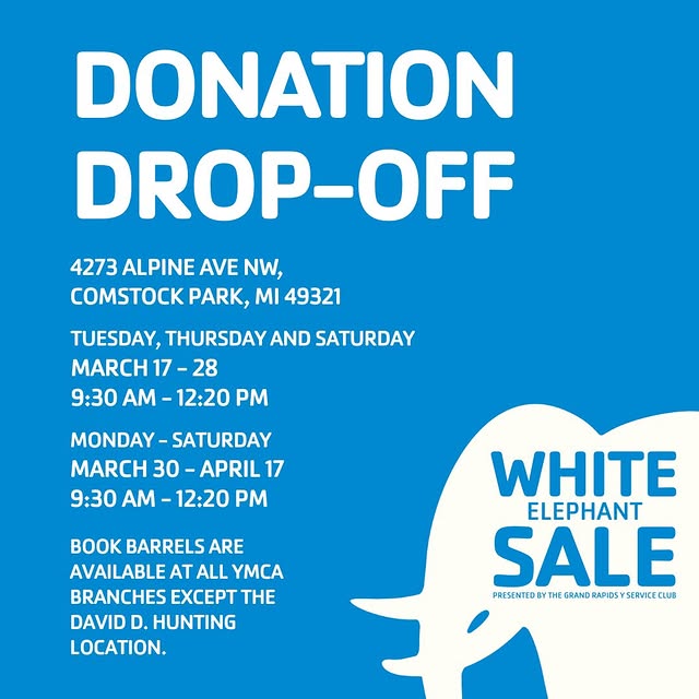 The White Elephant Sale is an annual tradition and major fundraiser run solely by volun…