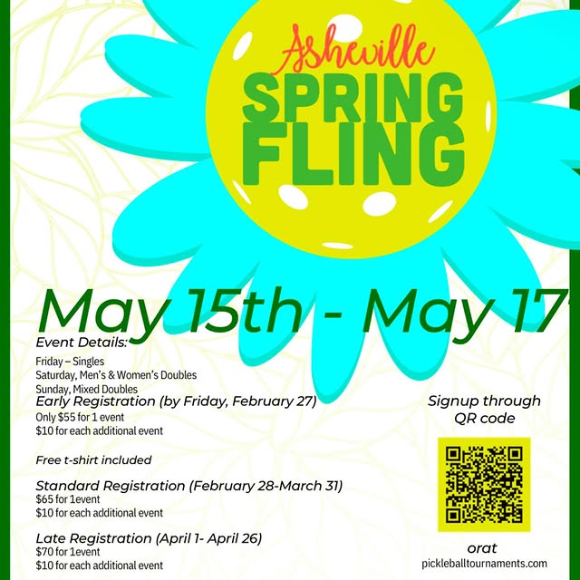 Spring is almost here and so is our ARC Spring Fling Pickleball tournament!! 

Scam the…