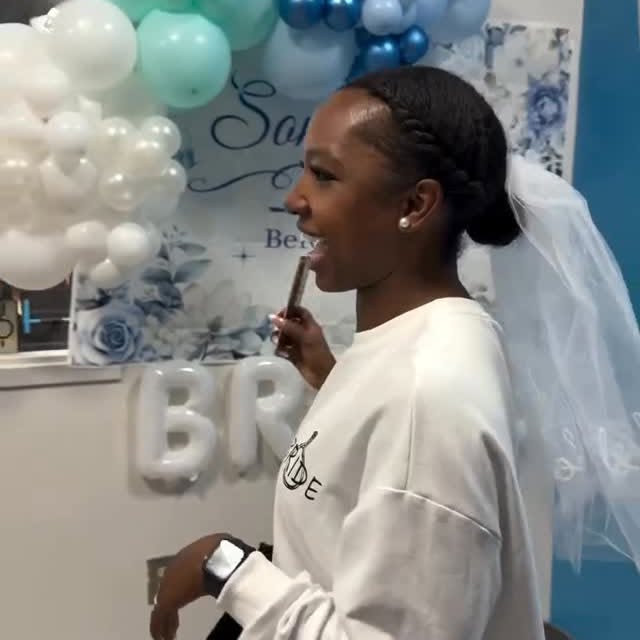 She said yes… Burn edition 💍💪