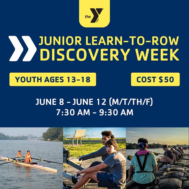 Join our @ryrcrew and try the wonderful sport of rowing during the Junior Learn-To-Row …