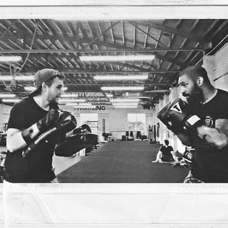 @mugen_rumblesavage8 putting in WORK here at The Noke!
#roanoke #virginia #boxing #mma …
