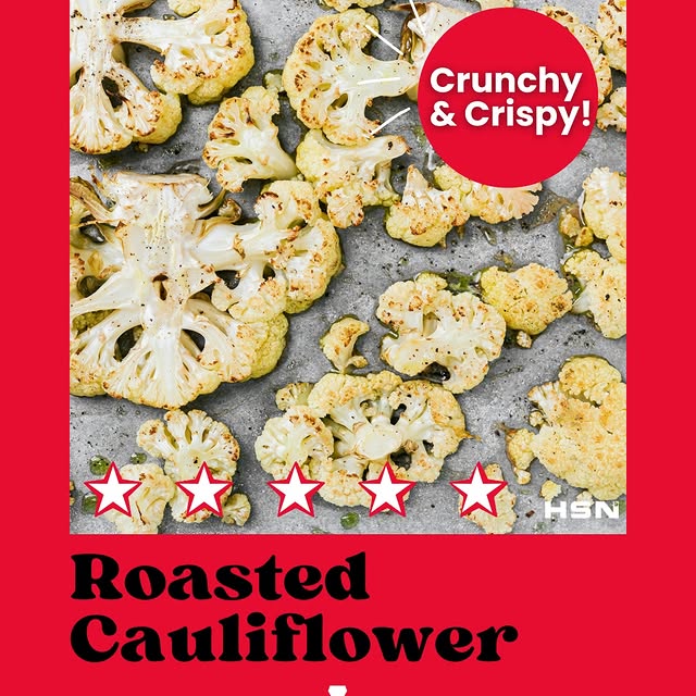 Try roasting cauliflower for a crunchier, crispy texture!
⭐️⭐️⭐️⭐️⭐️

𝐈𝐧𝐠𝐫𝐞𝐝𝐢𝐞�…