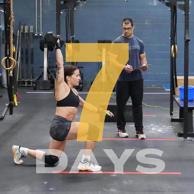 The countdown is ON! 🔥 In just ONE WEEK, the CrossFit Open kicks off, and we’re ready …