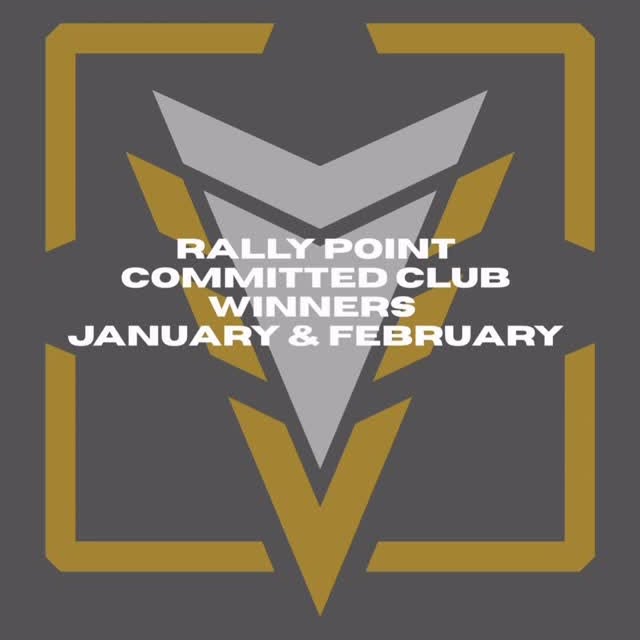 Big shoutout to our Rally Point Endeavors Committed Club winners for January and Februa…