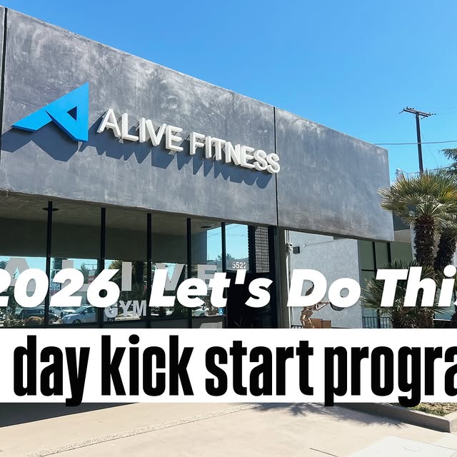 It's never to late or early to start. Make the move. #alivefitness #gym #shermanoaks