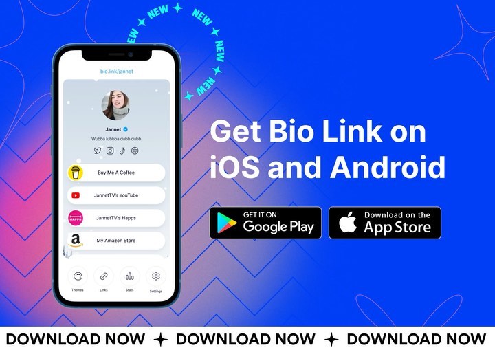 Play Store and App Store links in my bio link!! 🤩