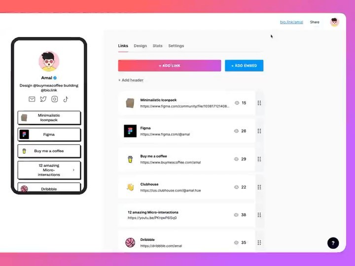 hiya folks!! you now share bio link as a QR code 💃🕺