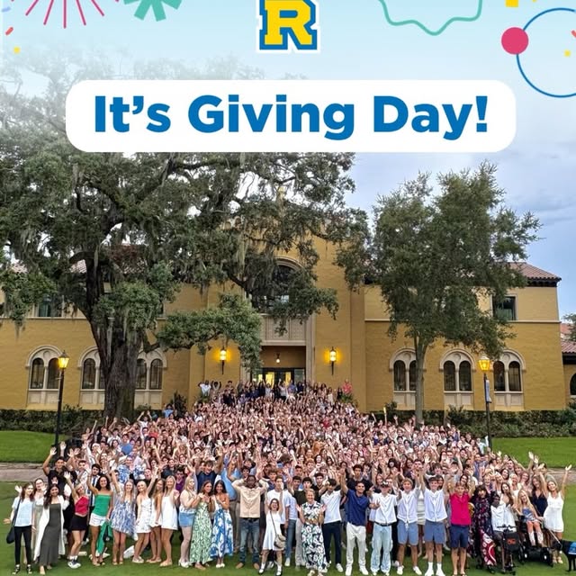 Happy Rollins Giving Day! 💛💙 Join the Rollins community today to help reach our goal …