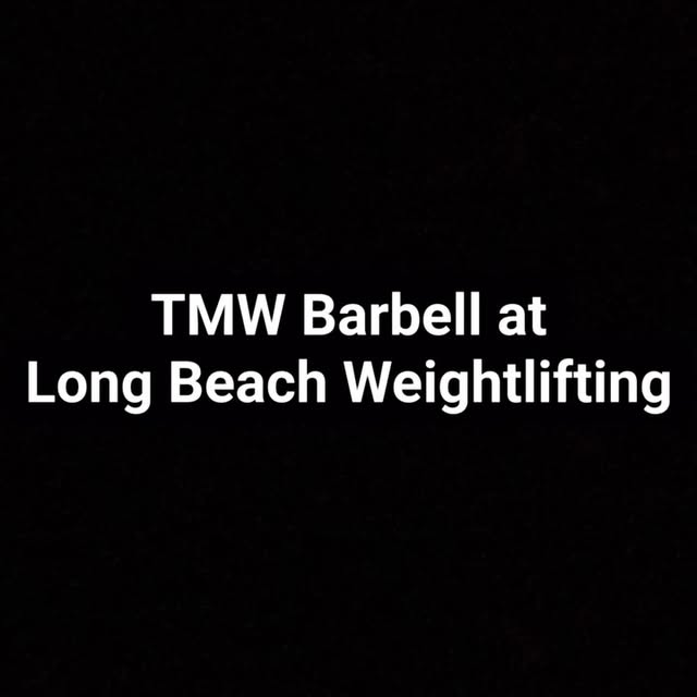 Not everyone makes a comeback when they take time off… but when TMW barbell does, it’s …