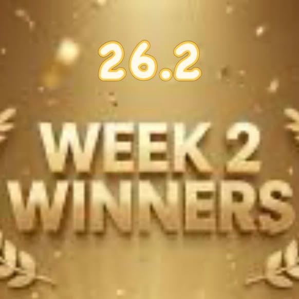 Big congrats to our Week 2 winners- Tanner @tanwilliams573 and Coach G$ @ray.gina.  #26…