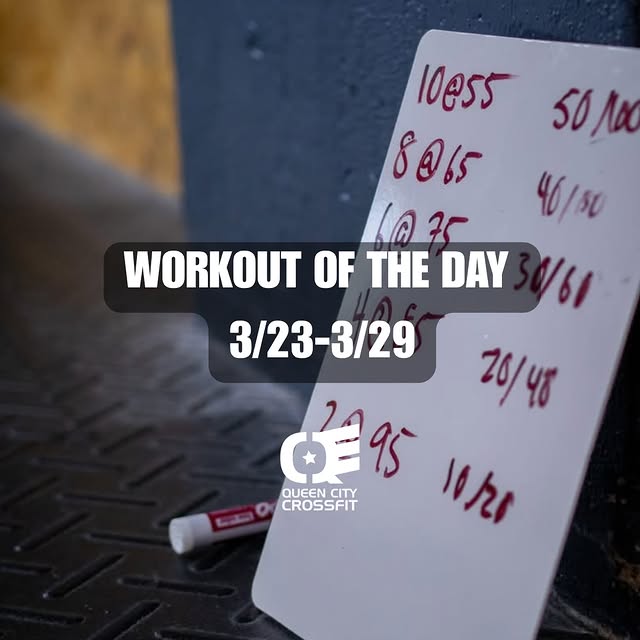 Workouts are posted for the week of 3/23-3/29.

Which days are your friends cherry pick…
