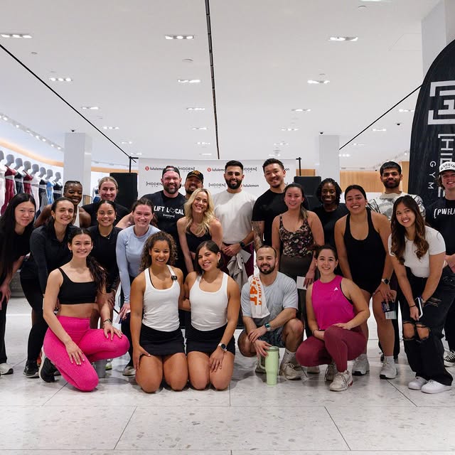 Lululemon X [Hidden Gym] Hybrid pop up was a blast, see you next time 🫱🏼‍🫲🏽 

☕️ @b…
