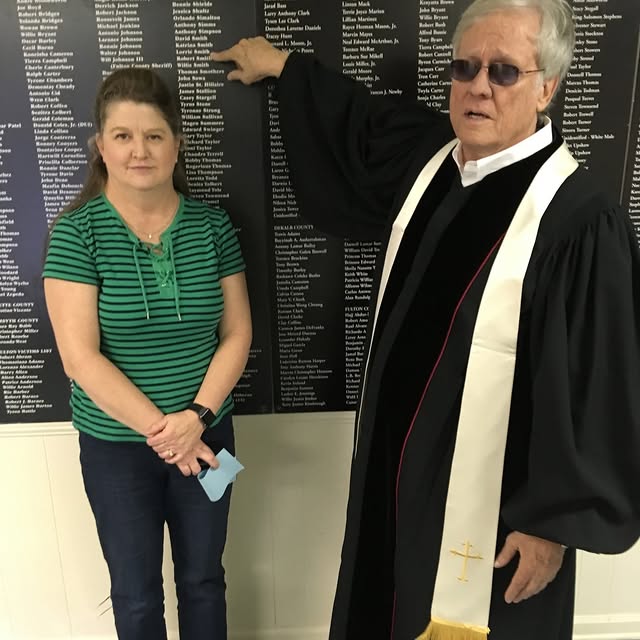 Our memorial walls have over 10000 names posted since 1991 and it is important to see t…