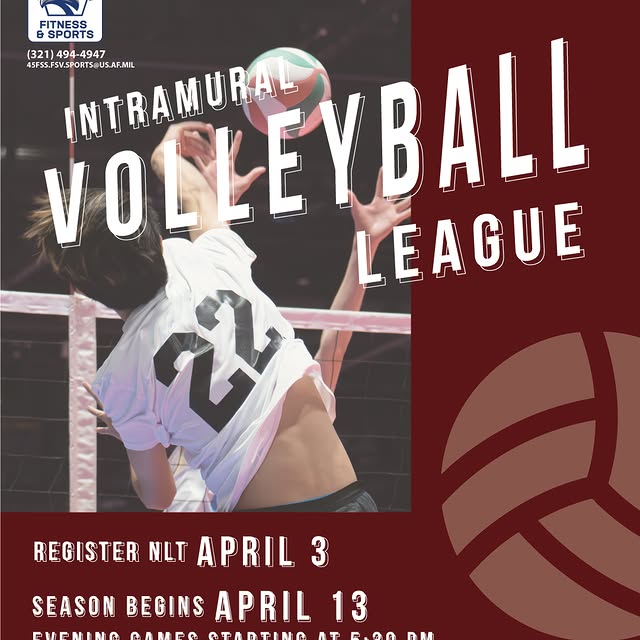Get fired up for Intramural Volleyball League! 🏐 The season starts soon so sign up now…