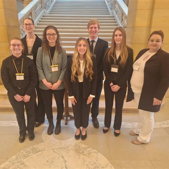 Bemidji State University student Elliott Sisterman earned an Honorable Mention at this …