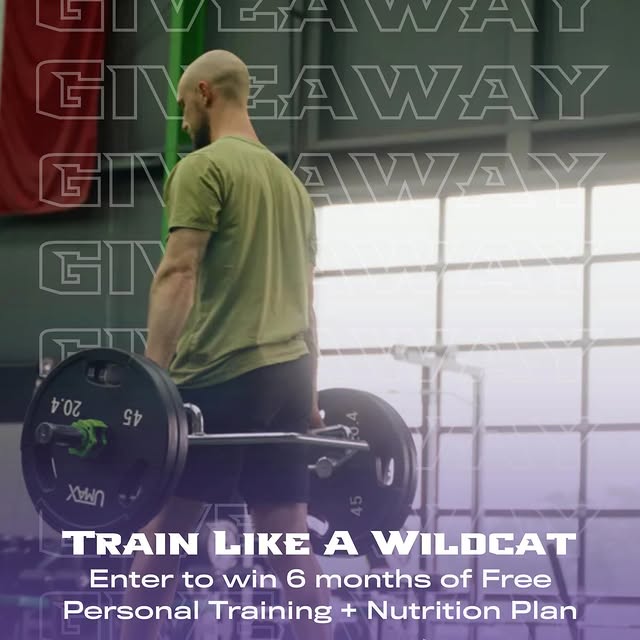 Train like a wildcat. 🐾

The Fieldhouse is giving away a free six-month membership whe…