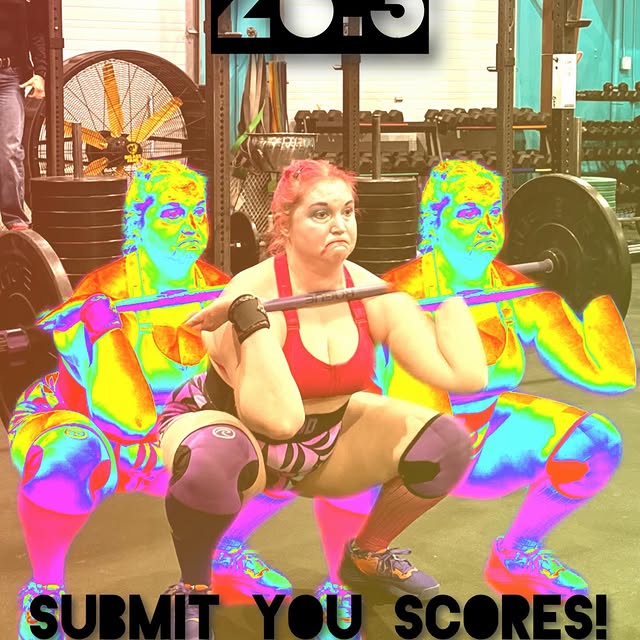 🎥🎬🍿 Log into games.crossfit.com to submit your 26.3 scores!  Do it!
And a special th…