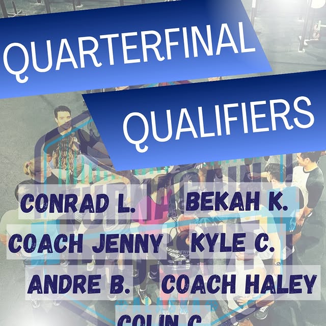 A big congratulations to our athletes who qualified for the 2026 Quarterfinals!! 
Athle…