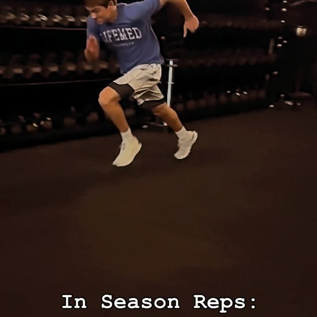 Most athletes hit the season and disappear from the weight room.

These guys didn’t eve…