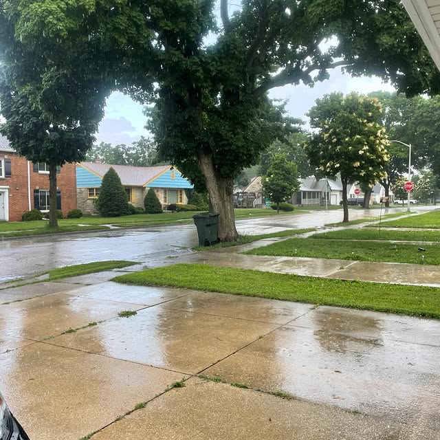 Only makes sense that my last #75hard workout be in the rain! #75hardmfers #done