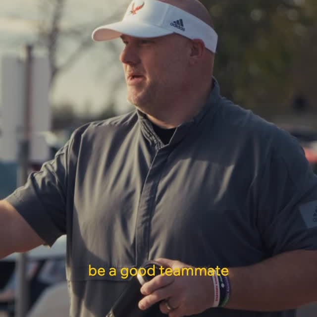 @ewu_football Head Coach Aaron Best on what he looks for in recruits. 

Stay grounded. …