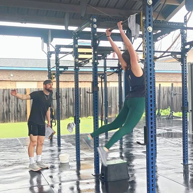 Bethany’s first RX pull-ups 💪✨ — during a CrossFit Games workout! Who would have thoug…